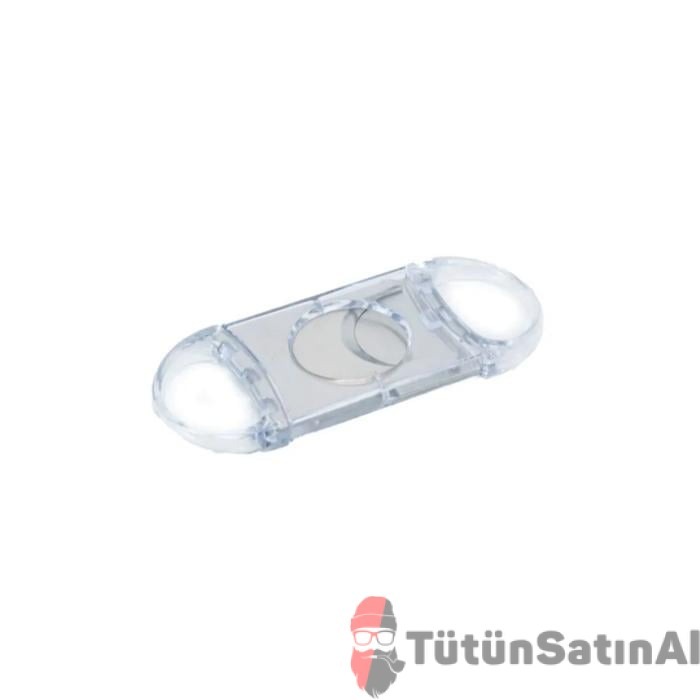 Puro Makası Puro Kesme Makası Plastik (Beyaz Saydam) 1 Puro Makası Puro Kesme Makası Plastik (Beyaz Saydam)