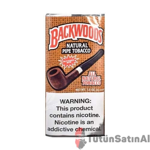 Backwoods Buttered Rum İthal Pipo Tütünü 1 Backwoods Buttered Rum İthal Pipo Tütünü
