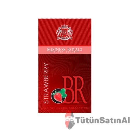 Business Royall BR Super Slim Strawberry (Çilek) 1 Business Royall