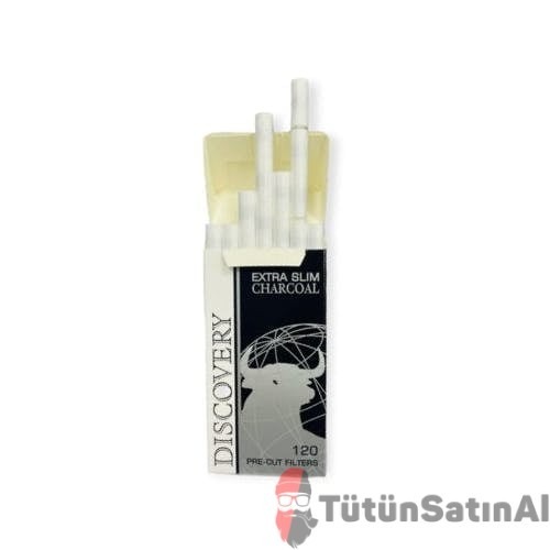 Discovery Charcoal Extra Slim 5.7 Kömürlü Filtre 1 Discovery Charcoal Extra Slim 5.7 Kömürlü Filtre