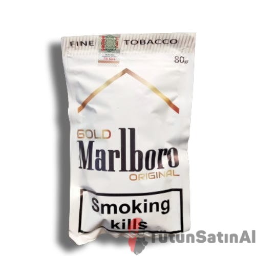 Marlboro Gold 80 gr İthal Sigara Sarma Tütünü 1 Marlboro Gold 80 gr İthal Sigara Sarma Tütünü