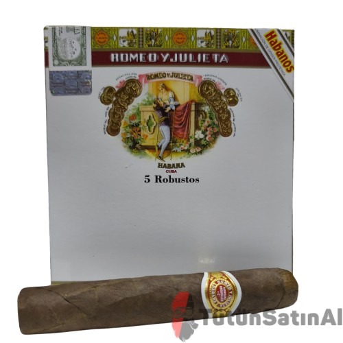 Romeo y Julieta Robustos Puro - 5's Gift Pack (MUADİL ÜRÜN) 1 Romeo y Julieta Robustos Puro - 5's Gift Pack (MUADİL ÜRÜN)