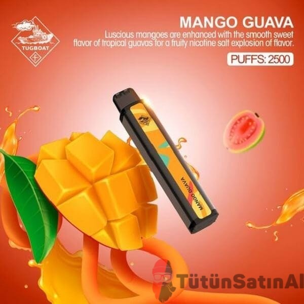 Tugboat XXL 2500 Puff Mango Guava 1 Tugboat XXL 2500 Puff Mango Guava